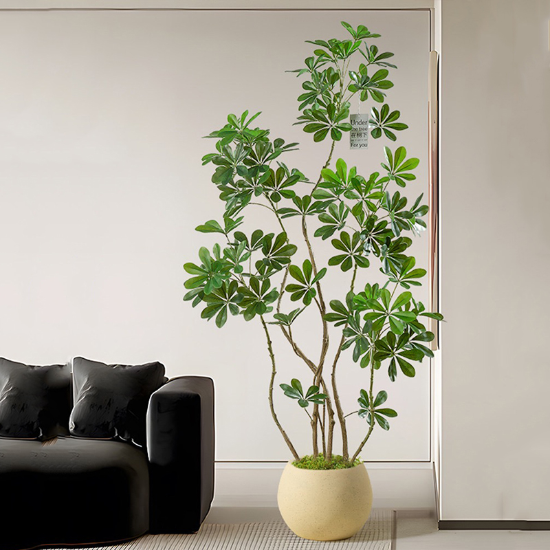 Rubber Plant Ficus - 31-74in Large Artificial Ficus Tree Fake