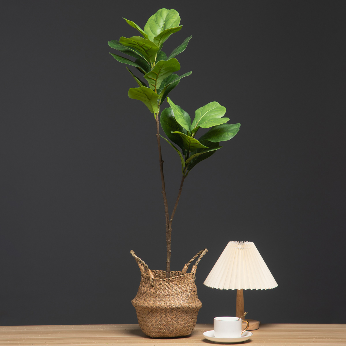 103cm/132cm Artificial Ficus T - огляд і ціна Rubber Plant Ficus