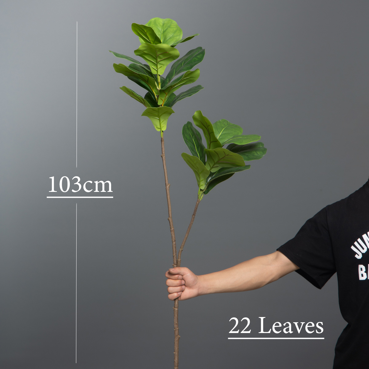 103cm/132cm Artificial Ficus T - огляд і ціна Rubber Plant Ficus