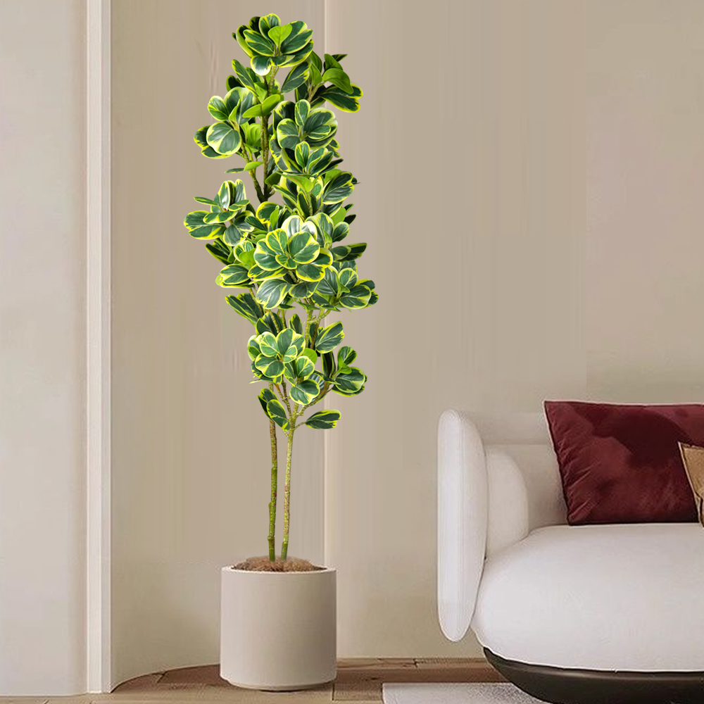 76cm/115cm Artificial Ficus Tr - огляд і ціна Rubber Plant Ficus