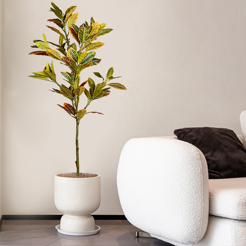 120cm Large Fake Ficus Tree Ar - огляд і ціна Rubber Plant Ficus