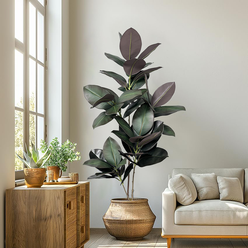 70-150cm Artificial Ficus Tree - огляд і ціна Rubber Plant Ficus