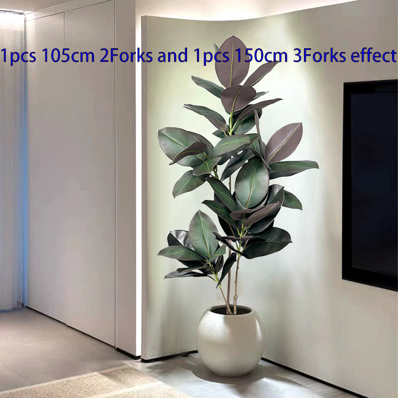 70-150cm Artificial Ficus Tree - огляд і ціна Rubber Plant Ficus