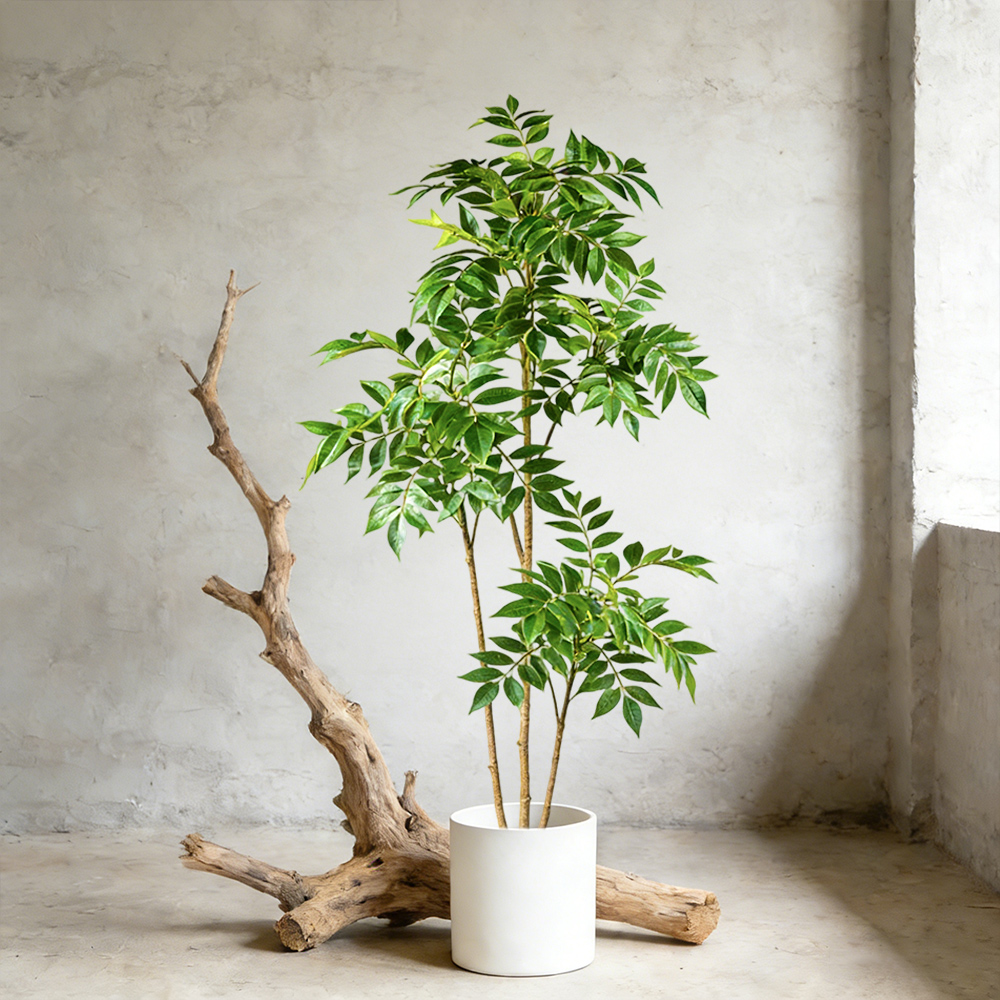76-140cm Artificial Rubber Tre - огляд і ціна Rubber Plant Ficus