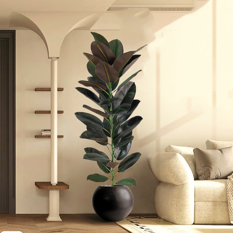 13-70in Large Ficus Tree Artif - огляд і ціна Rubber Plant Ficus