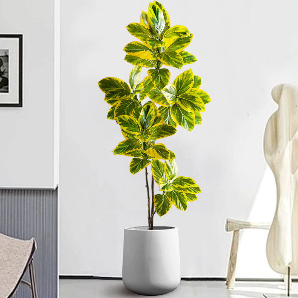 70-130cm Artificial Banyan Tre - огляд і ціна Rubber Plant Ficus