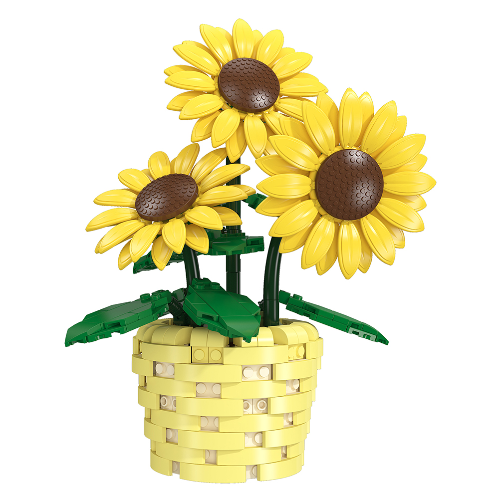 DIY Sunflower Potted Plant Bui - огляд і ціна Plant Parent Yearly