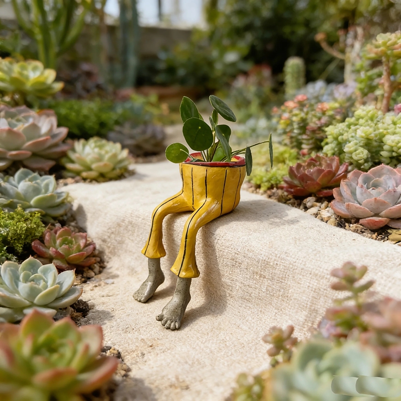 Whimsical Resin Leggy Planter  - огляд і ціна Parent Of Plant