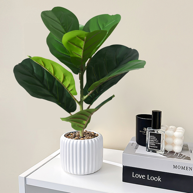 38cm Fake Ficus Tree Artificia - огляд і ціна Rubber Plant Ficus