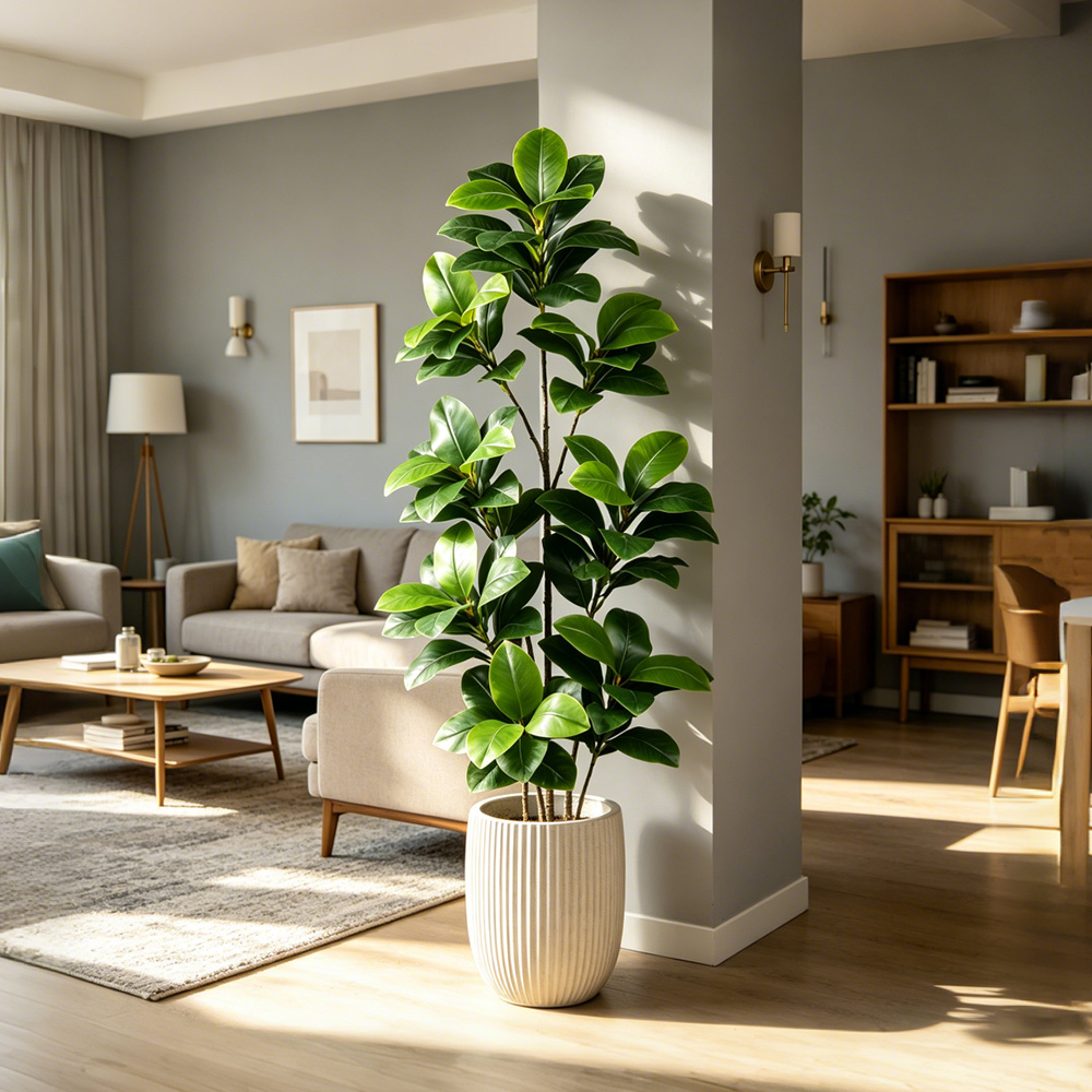 74-140cm Large Artificial Bany - огляд і ціна Rubber Plant Ficus