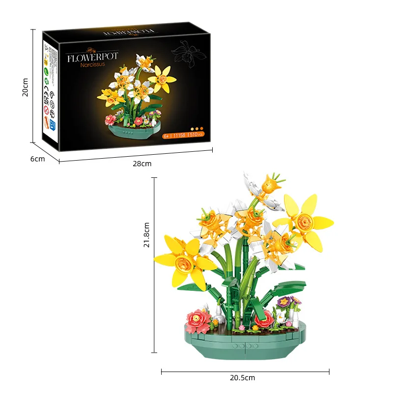 Preserved Daffodil Flower Pott - огляд і ціна Plant Parent Yearly